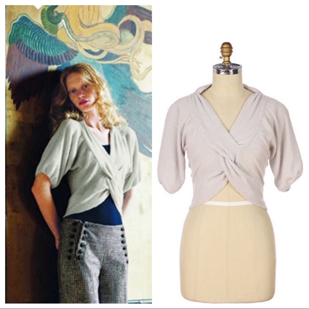 Anthropologie Guinevere Novella Shrug Sweater
